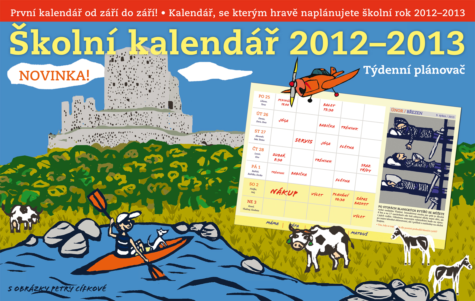 Kalendáře 2012-2013 jsou již v prodeji